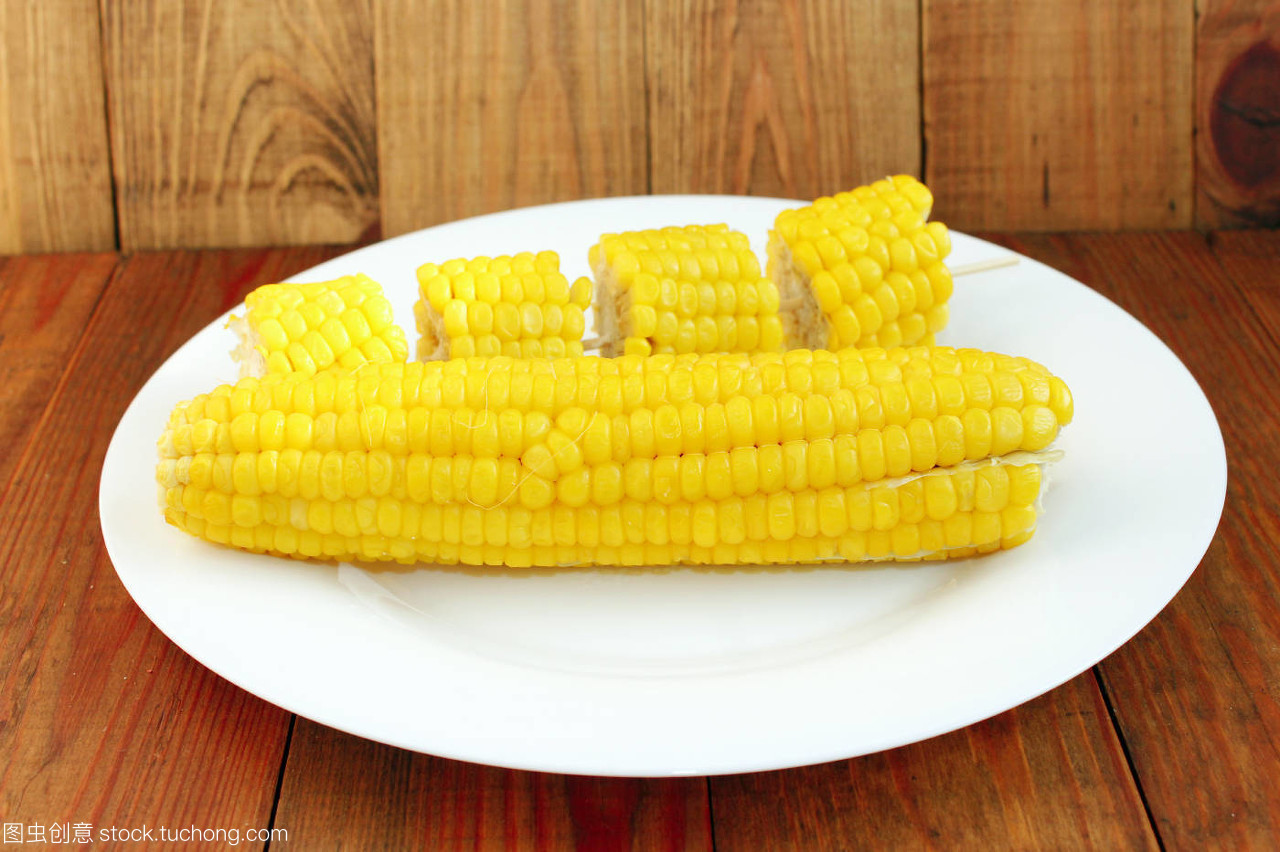 菜煮的玉米